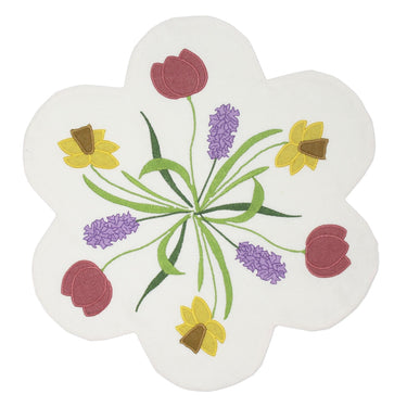 Spring Florals Candle Mat CM000040 - The Fox Decor